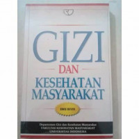 Gizi dan Kesehatan Masyarakat